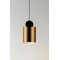 Et2 Nob 1-Light 4" Wide Black / Gold Pendant Light E20862-75BKGLD - alternate 3